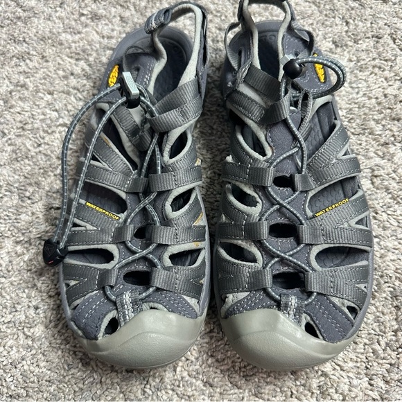 Keen Shoes - Keen Trail Hiking Sandals 6.5 Adjustable Gray waterproof outdoor lightweight